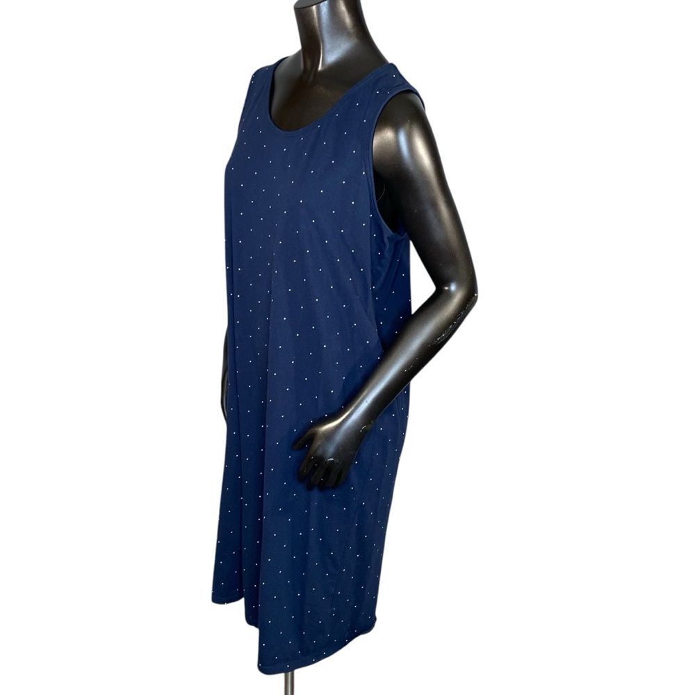 Basic Editions Knee Length Shift Dress Womens Siz… - image 2